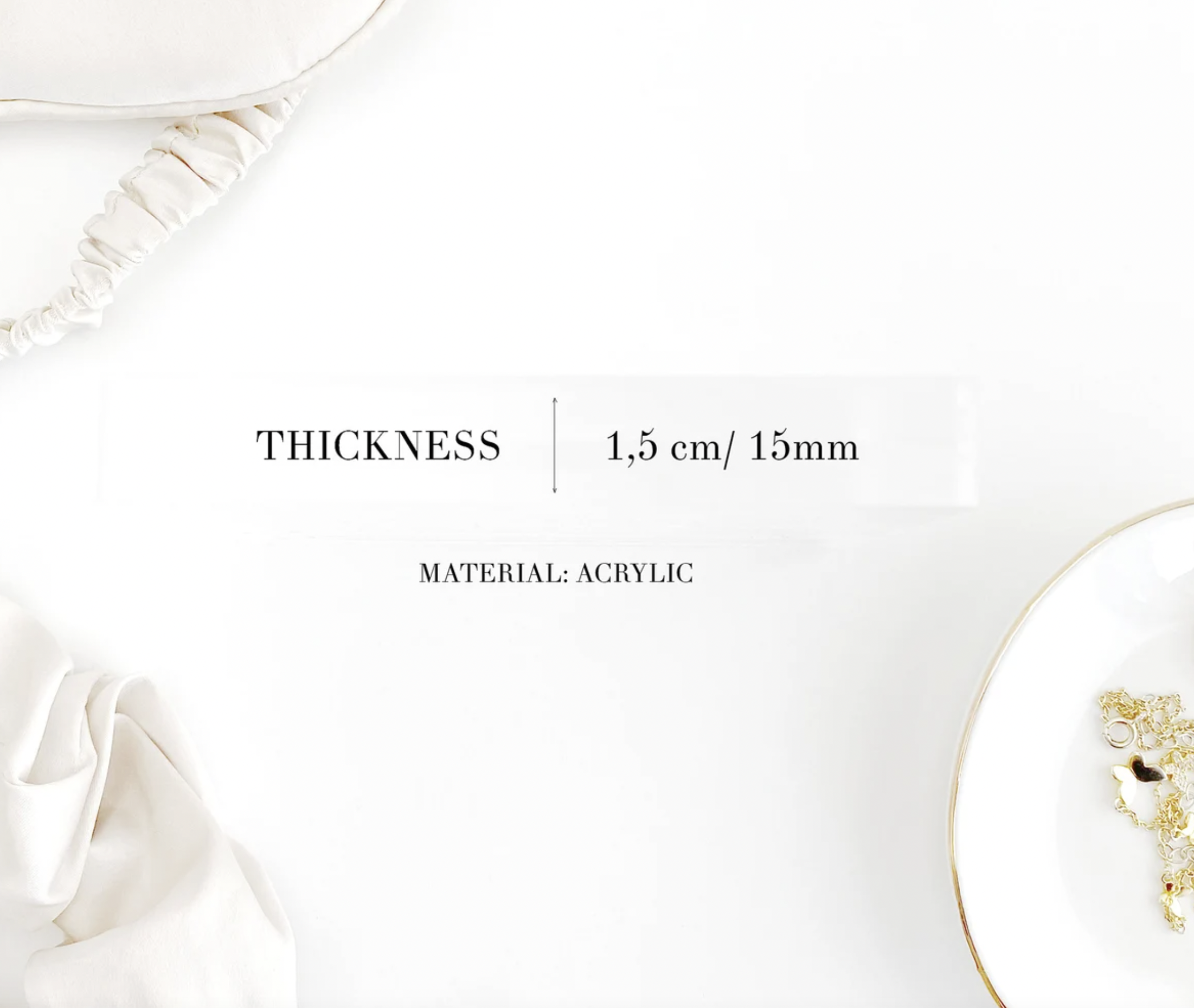 Bloco de Foto em Acrílico Personalizado | Recordação de Casamento - Image 5