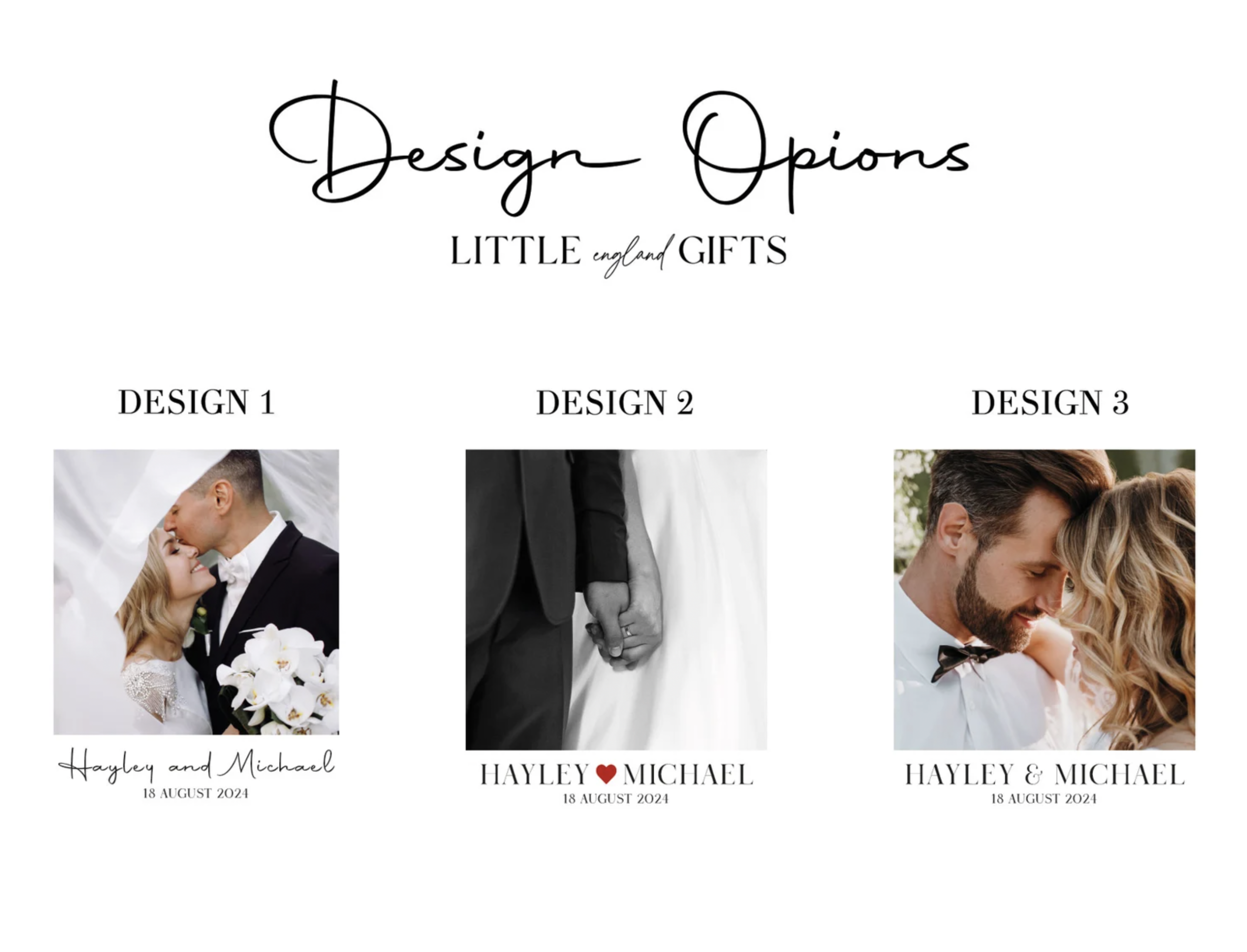 Bloco de Foto em Acrílico Personalizado | Recordação de Casamento - Image 3