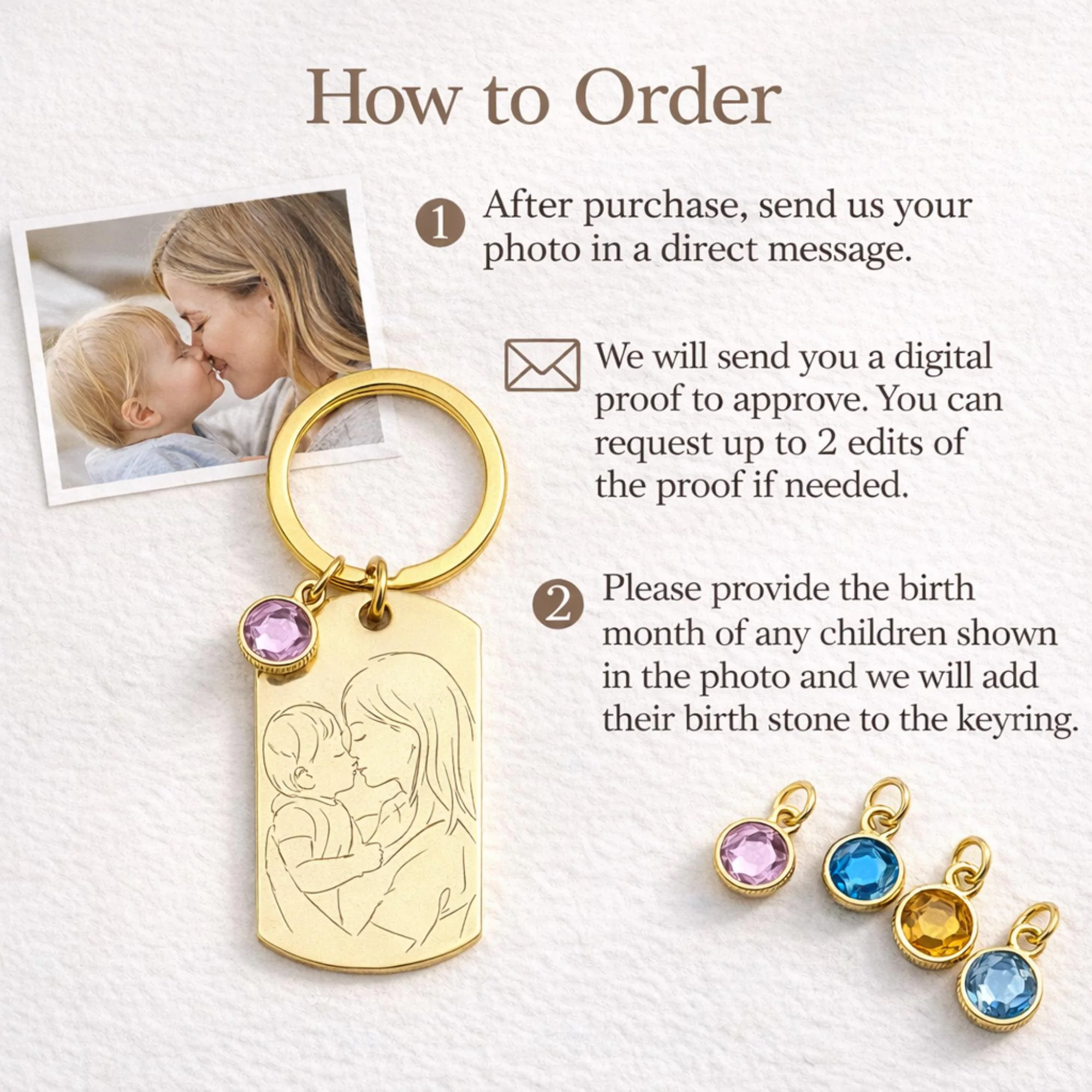 Porta-Chaves Personalizado com Foto - Image 4