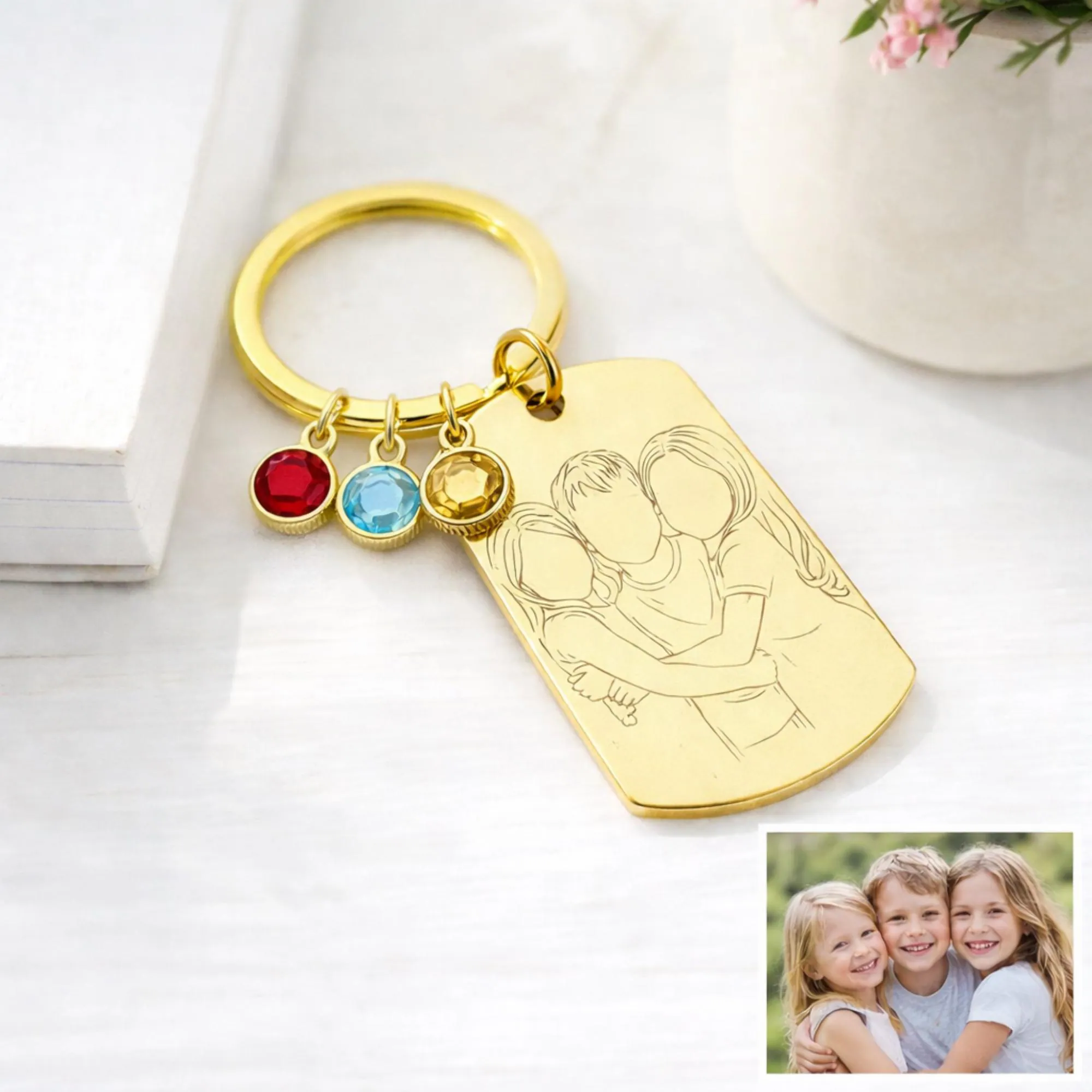 Porta-Chaves Personalizado com Foto - Image 9